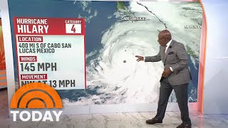 Southern California braces for Category 4 Hurricane Hillary