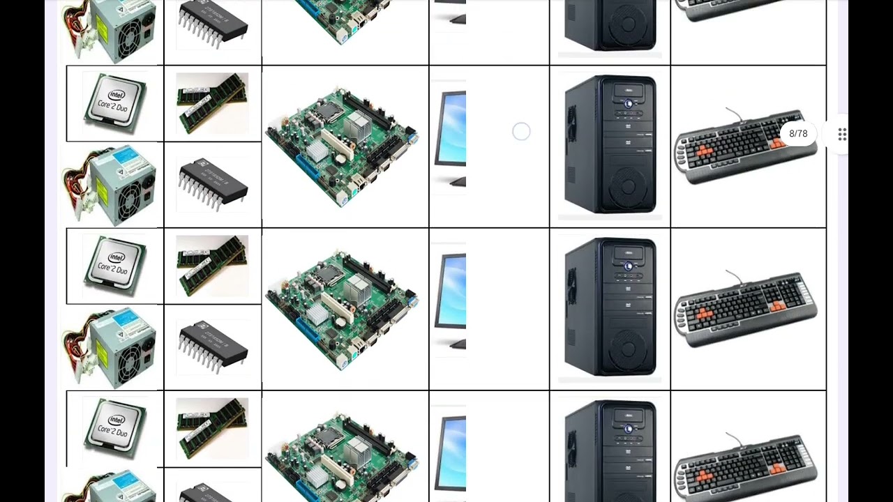 ملخص شامل في مادة المعلوماتية لسنة الاولى متوسط