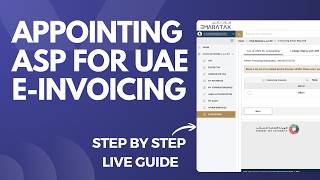 How to Onboard an ASP for UAE FTA E-Invoicing - Step by Step Guide | Flick Network