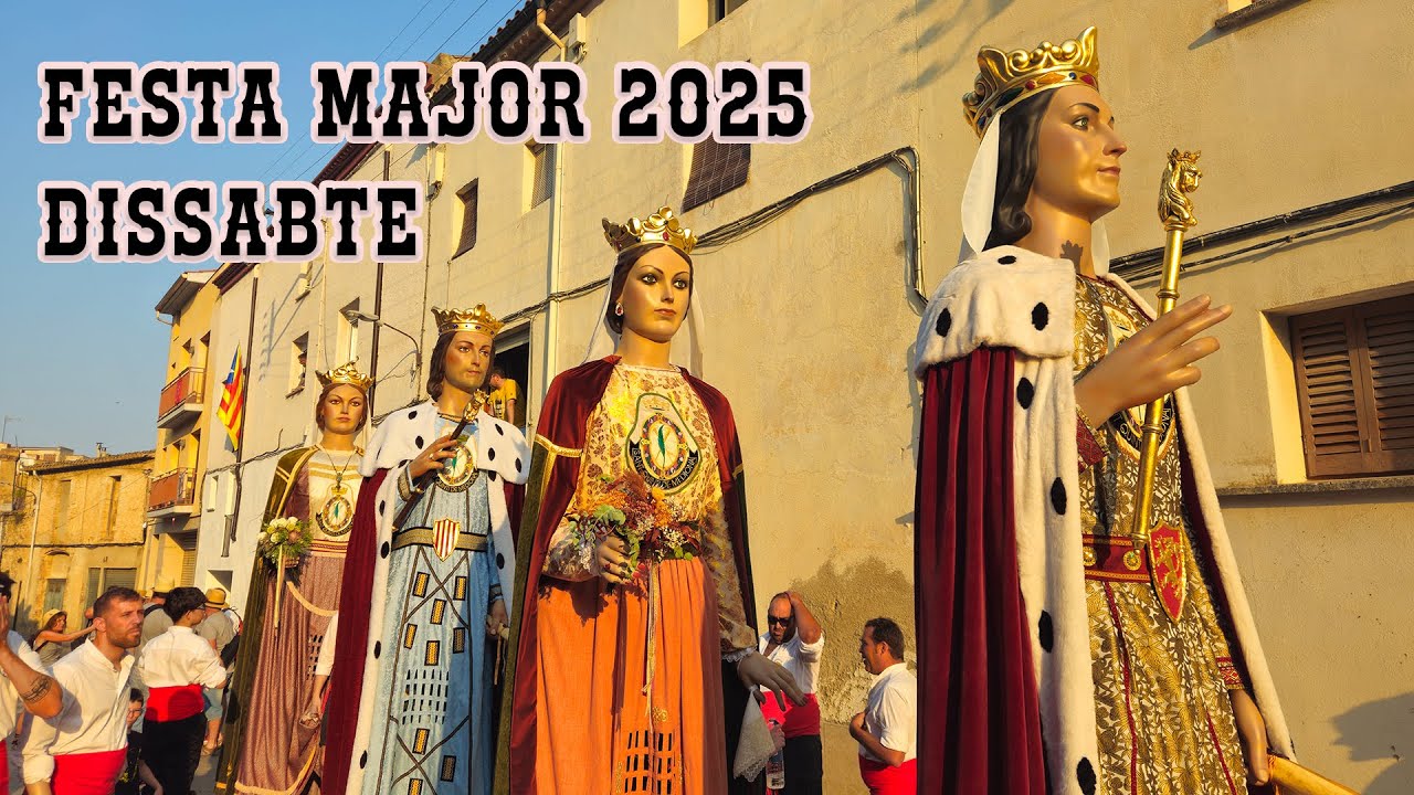Gegants - Festa Major de Sant Quintí 2025 - Estrena del Roger i l'Elisenda de 1969