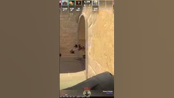 CS2 2023 Ace on the Mirage map #shorts #counterstrike2 #counterstrike #csgo #cs2 #cs #game #clip