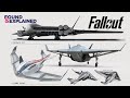 The aircraft in the fallout universe are totally insane