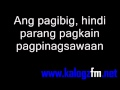 Pag Ibig Yeng Constantino Lyrics