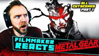 Filmmaker Reacts to Metal Gear Solid | ALL CUTSCENES - Part 1 | My FIRST Metal Gear Game!