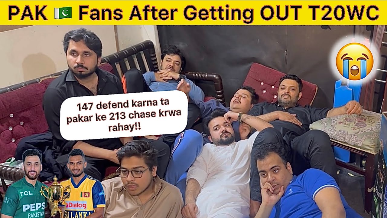 PAK 🇵🇰 Fans after getting out from T20 Worldcup 2026 | PAK vs SL