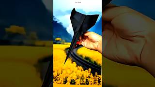 How to make boomerang plane ✈️🤗, best returning paper airplane tutorial #shorts​​ #craft