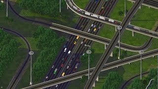 SimCity 4 Pickup
Arrive at airport. Get picked up by a taxi. You tell the driver just to drive around. The driver does just that until you both die in a crash so bad the taxi explodes.
Full size pic of highway https://c2.staticflickr.com/2/1537/25057705744_dc719484fc_o.png
Video sped up about 2x. SimCity 4 Pickup