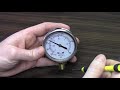 How To Burp A Pressure Gauge