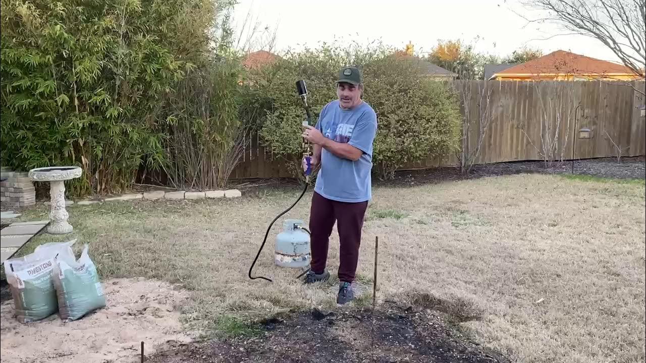 Harbor Freight Weed Burner YouTube