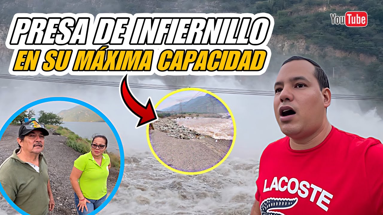 PRESA DE INFIERNILLO EN SU MÁXIMA CAPACIDAD | Viendo esto por primera vez 😱😲