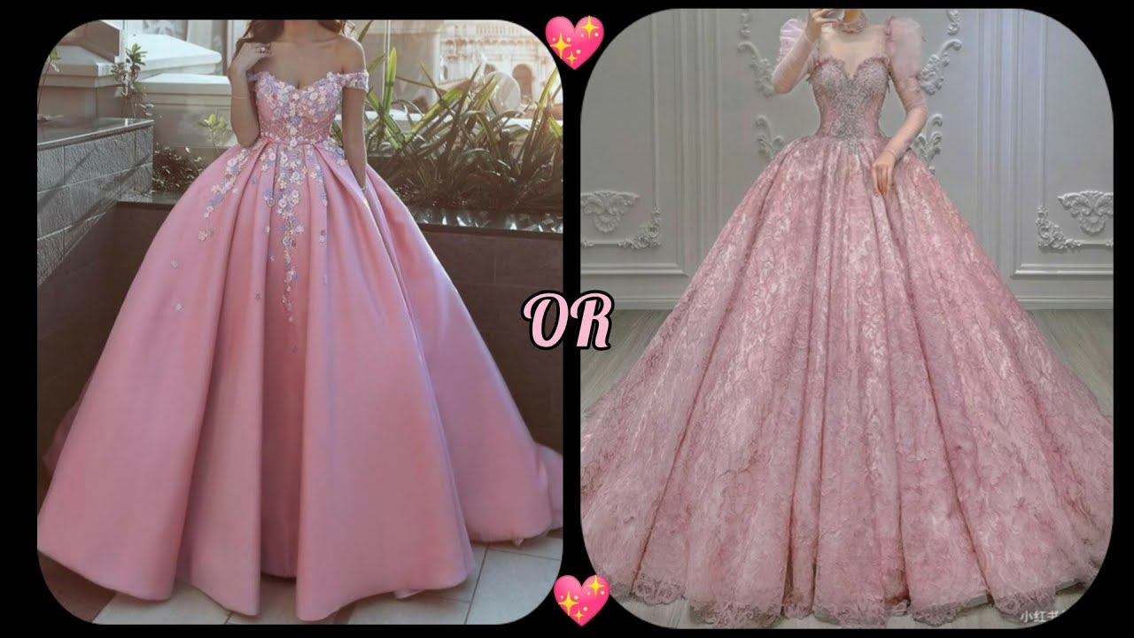 ماذا لو رحتي حفلة باللون الوردي💖لو خيروك 💕