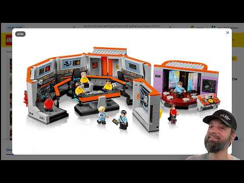LEGO Star Trek Original Series Enterprise Bridge revealed! Heart of the NCC-1701 #NotAd 11385