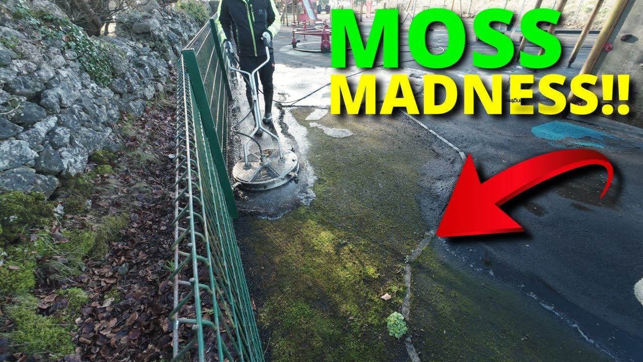 Satisfying!!Playground Makeover!!We washed it All!!