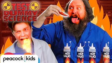 Can You Take the Heat? Spicy Food Experiment | TEST DUMMY SCIENCE