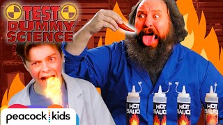 Can You Take the Heat? Spicy Food Experiment | TEST DUMMY SCIENCE