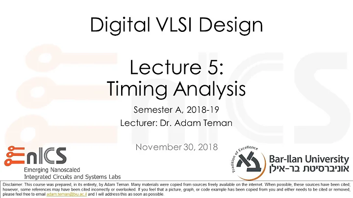 DVD - Lecture 5: Timing (STA)