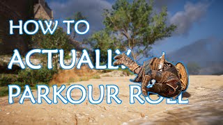 [AC Valhalla] HOW TO PARKOUR ROLL the RIGHT WAY