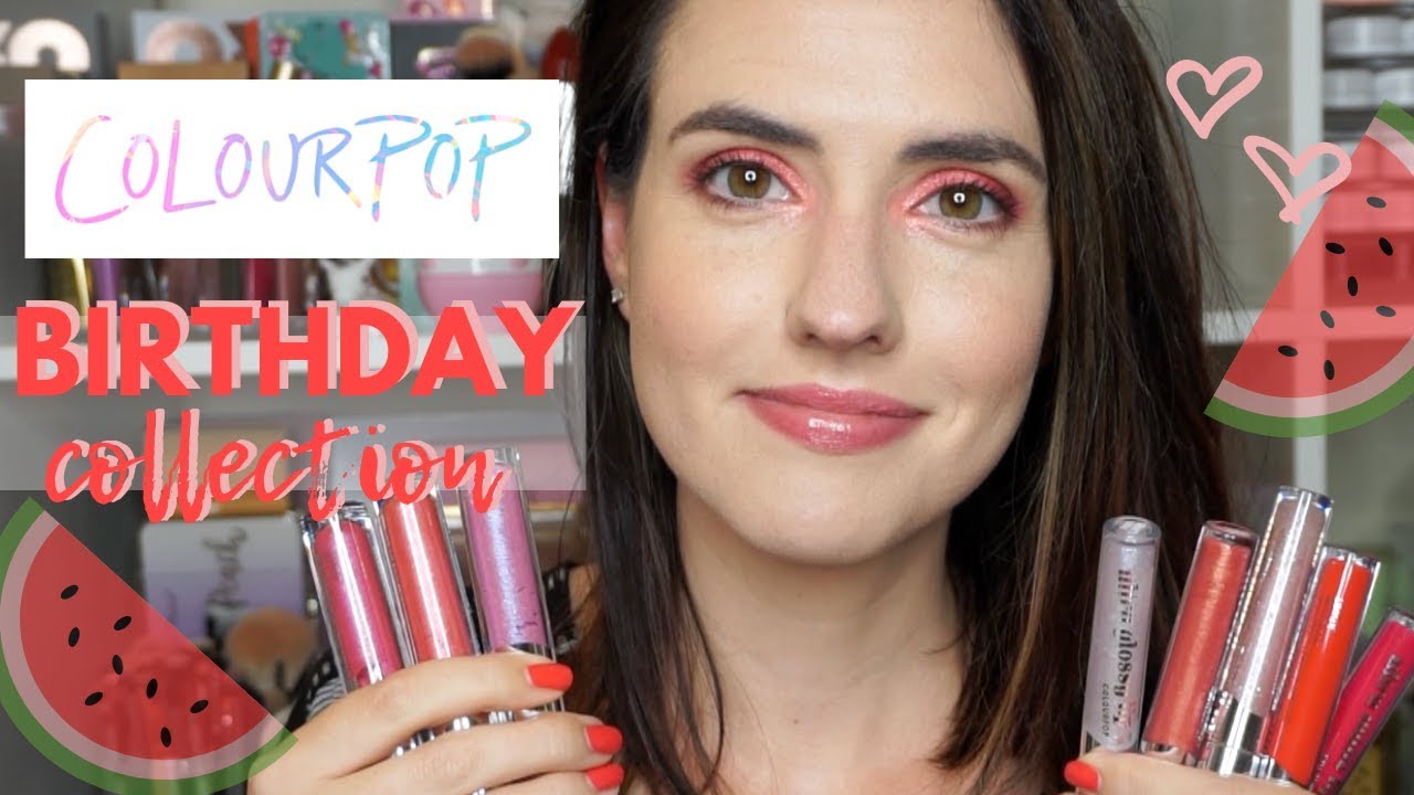 ColourPop BIRTHDAY Collection Part 2 | NEW Liquid Lips, Gliterally Obsessed + More!