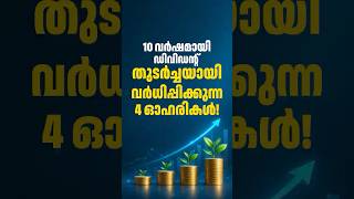 10 വർഷമായി ഡിവിഡന്റ് തുടർച്ചയായി വർധിപ്പിക്കുന്ന 4 ഓഹരികൾ! | DhanamOnline #DividendStocks