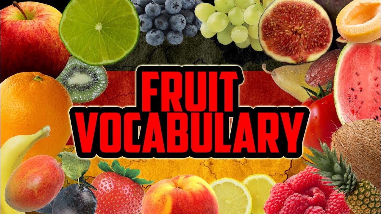 Fruit Vocabulary Learn German for Beginners Lesson 8 YouTube