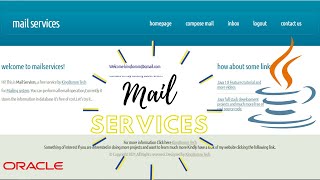 Mail Service  Application project using #Java,#Servlet,#Jsp,#Js #oracle with source code. 🔥🔥