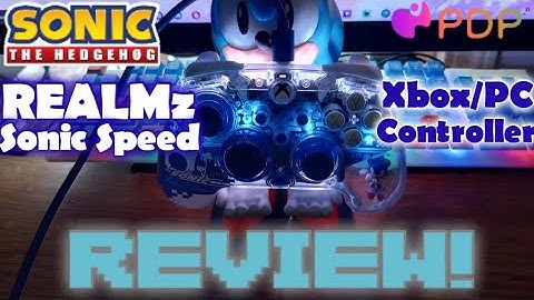 @PDPGamingLLC REALMz @SonictheHedgehog Sonic Speed Wired Xbox/PC Controller UNBOXING/REVIEW!!🩵