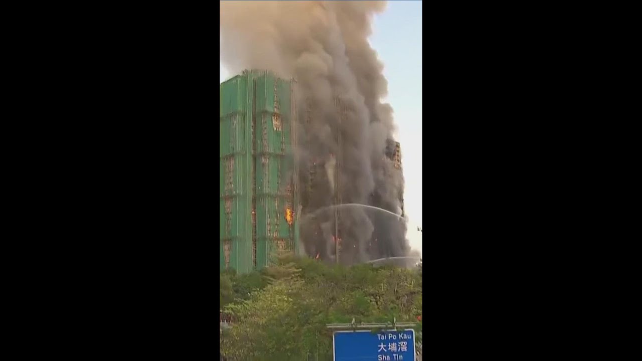 Death toll in Hong Kong apartment complex blaze rises to 146 as the city mourns