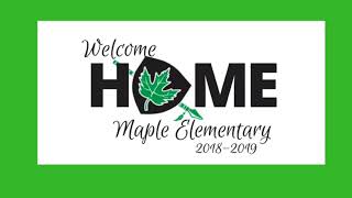Maple Elementary Live Stream