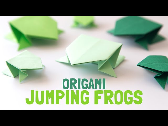 Frog Kids Origami Kit Fridolin New