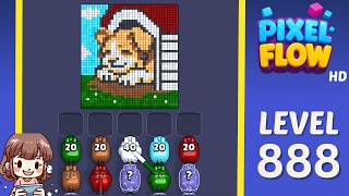 Famous Pixel Flow Level 888 Solution Walkthrough Net Worth