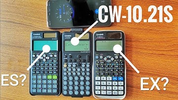 CASIO FX 991(ES vs CW vs EX)||Speed test..