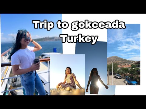 trip,fun, & beach at gokceada Turkey, 2022 @QueenyYeng