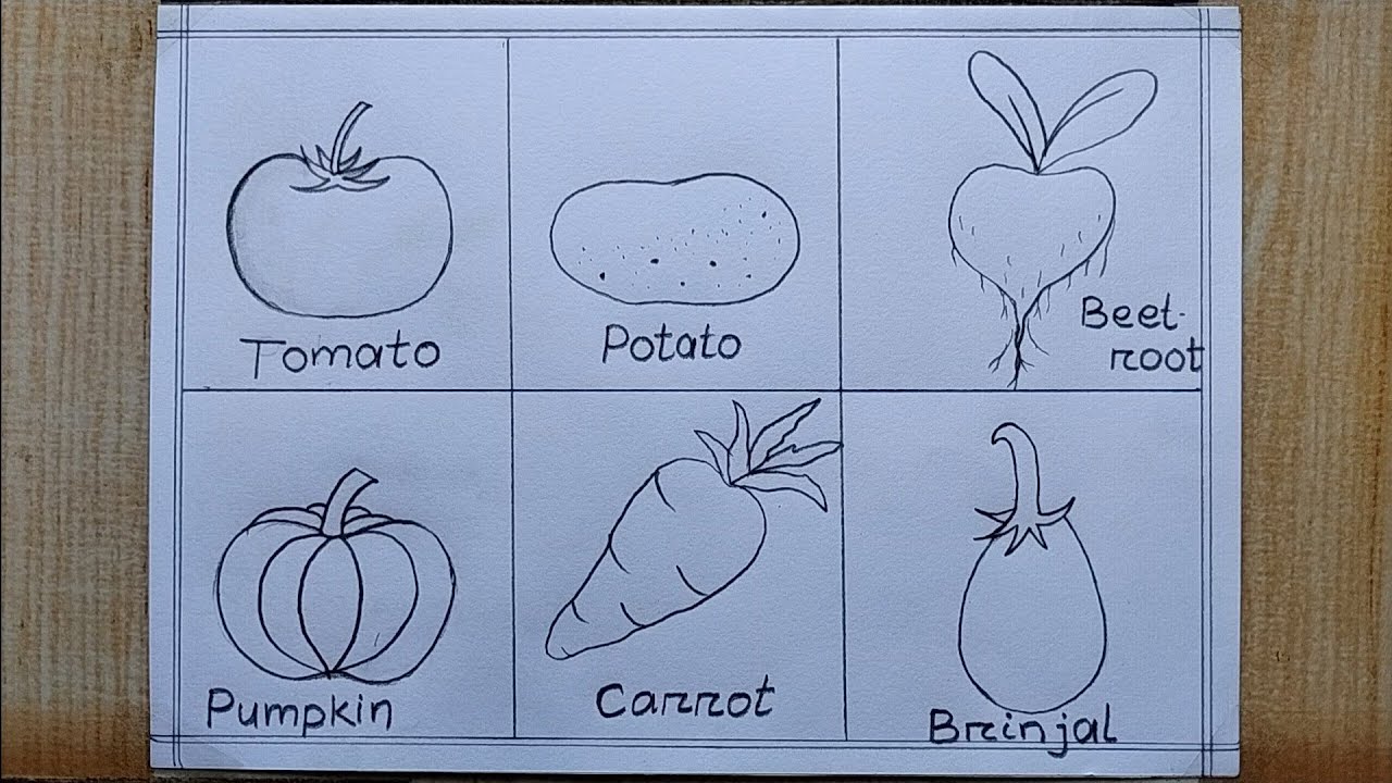 Eggplant Brinjal Healthy Vegetable - Easy Vegetables Drawing Brinjal, HD  Png Download , Transparent Png Image - PNGitem