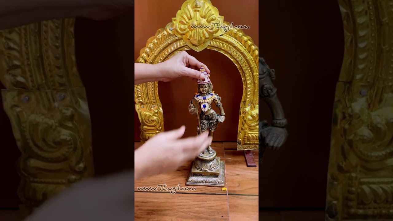 Murugan Alangaram Easy Decorations for Lord Murugan Shanmuga Vel Necklace Kreedam Prabhavali