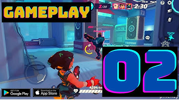 Cristina on rampage & defeated Gameplay Walkthrough | T3 Arena 3v3 Heero Shooter Android and iOS