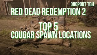 RDR2 Online - Top 5 Cougar Spawn Locations