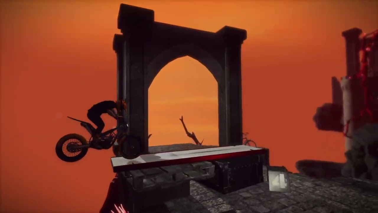 Trials Rising - [X] Eclipse - My custom track (Extreme)