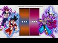 Goku Vegeta VS Beerus Whis POWER LEVELS 2022 Goku Vegeta VS Beerus Whis POWER LEVELS 2022