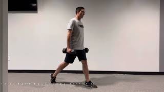 Farmer Split Squat - :03 Eccentric