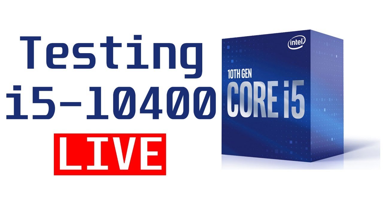 Testing Intel Core i5-10400 - Benchmarks And Gaming - Fortnite, COD  Warzone, Overwatch, BFV, CS:GO 