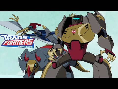 Dinobots vs. Megatron - TFA Deleted Scene (Feat. David Kaye!)