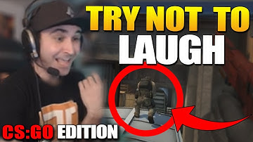 TRY NOT TO LAUGH CSGO VERSION 5 - HUGE FUNNY FAIL