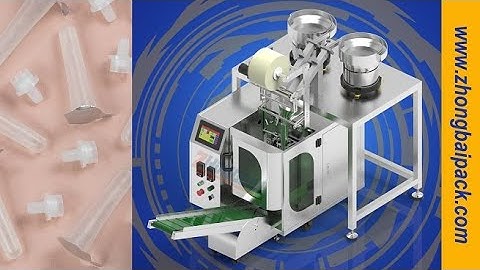 Automatic Counting and Packing Machine For Plastic Parts