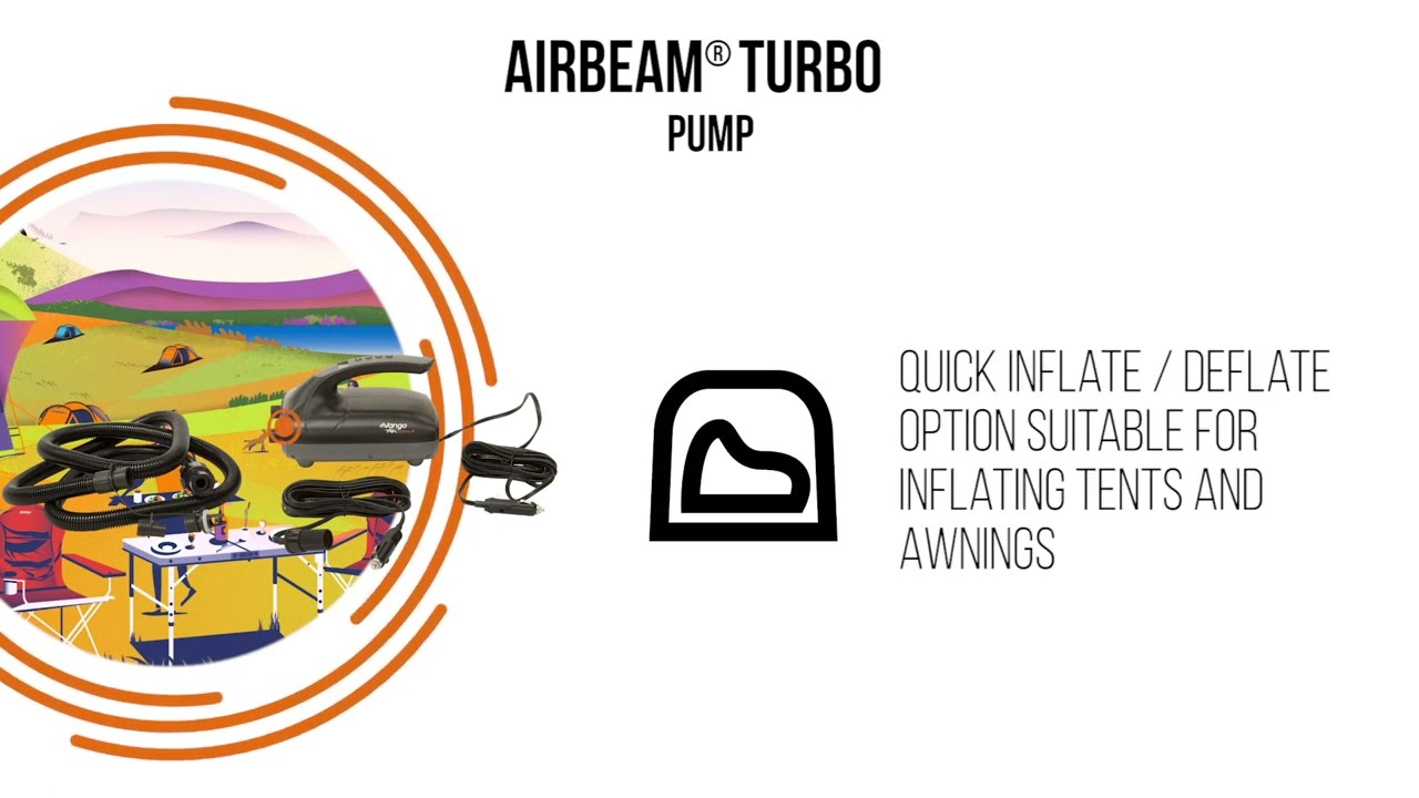 Vango AirBeam Turbo 12v Pump