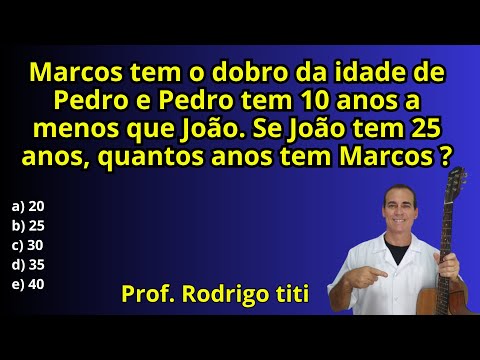 🔥Raciocínio Lógico 😜 Problemas de Matemática ｜ Venha resolver comigo 1