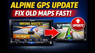 How To Update Alpine Gps Fix Old Maps Fast 1 Minute Guide