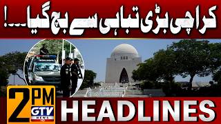 CTD Major Operation in Karachi | 2 PM News Headlines | GTV News
