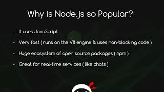 Node JS Tutorial for Beginners #1   Introduction