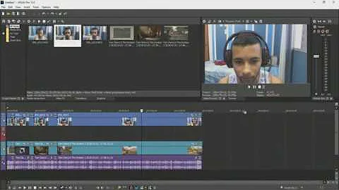 Como cortar no Sony Vegas Pro 15?