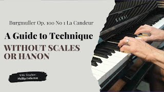 Mastering Wrist Motion: Piano Lesson on Bergmüller Op. 100 La Candeur